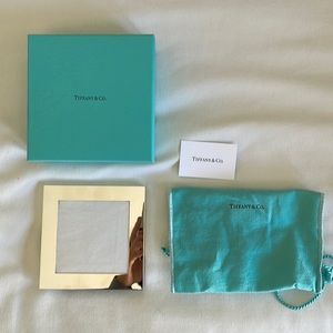 Brand New Sterling Silver Tiffany Small Picture Frame. 3.5x3.5
